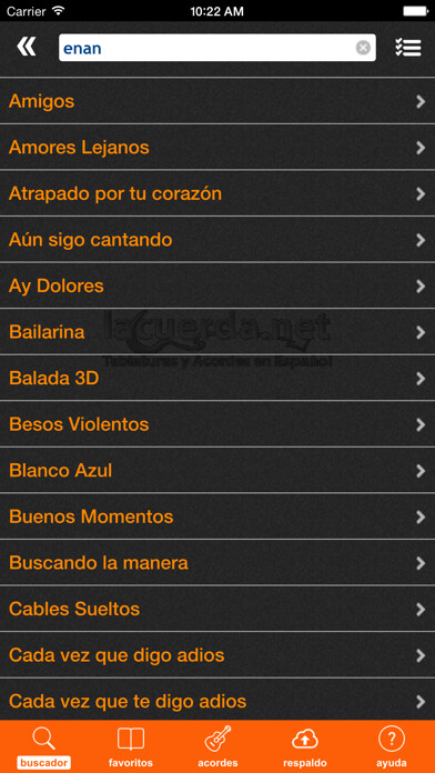 Emulate iPhone app LaCuerda [PRO] using MyAndroid